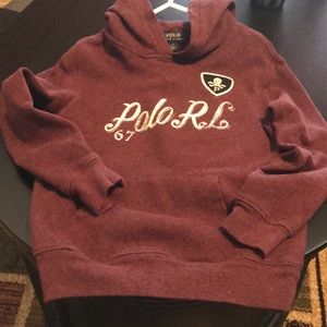 Boys Hoodie - Maroon